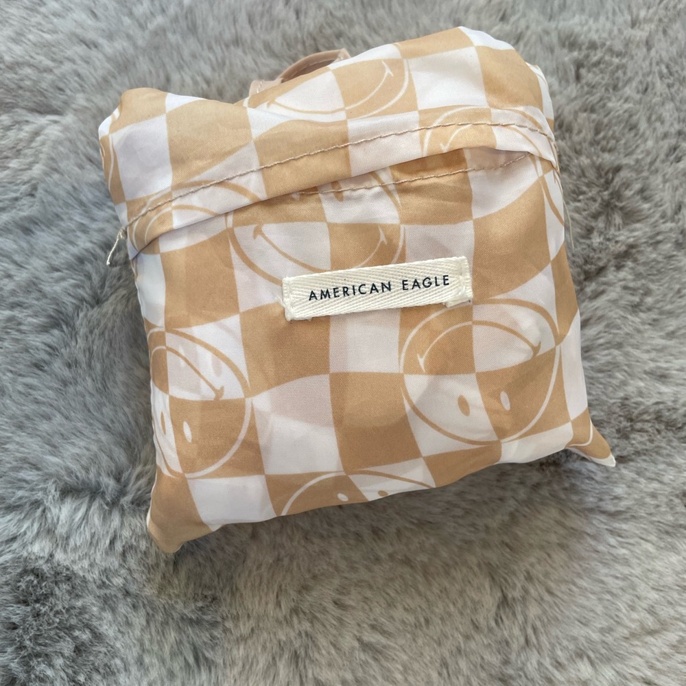 American Eagle packable tote bag